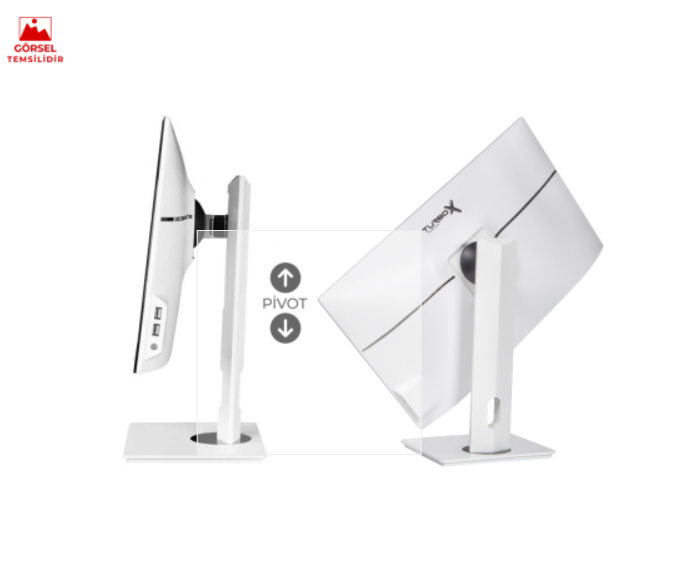 Turbox TAx1929 i7 9700 16GB Ram 1TB SSD 23.8 inç FHD Pivot WiFi BT Webcam All in One PC